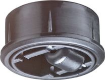 BS ROLLEN Kunststoffglocke D.60mm Trgf.50kg Einpresstiefe 18mm harte BD