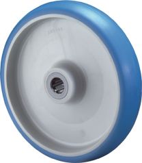 BS ROLLEN Ersatzrad D.125mm Trgf.150kg PU Achs-D.15mm Nabenl.44mm