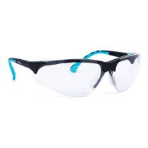 Infield Safety Schutzbrille "TERMINATOR PLUS" klar, schwarz/mint (9395 105)