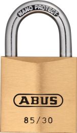 ABUS Zylindervorhangschloss 85/30 Schlosskörper-B.30mm MS versch.-schl.