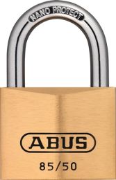 ABUS Zylindervorhangschloss 85/50 gl Schlosskörper-B.50mm MS gl.2726