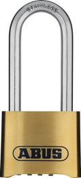 ABUS Zahlenvorhangschloss 180IB/50 HB63 B/SB Schlosskörperbreite 52 mm Messing