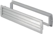 JeCo Badezimmerlüftung 9020 L Länge 465 mm Breite 105 mm Aluminium