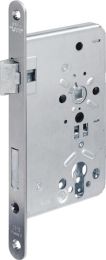 BKS Zimmertür-Einsteckschloss 0515 PZ 24/ 65/72/8 mm DIN links Edelstahl abgerundet Klasse 3 Zinkdruckgruss