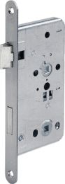 BKS Zimmertür-Einsteckschloss 0515 BAD 24/ 60/78/8 mm DIN links Edelstahl abgerundet Klasse 3 Zinkdruckgruss