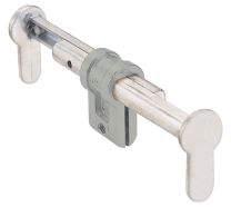 JeCo Universalblindzylinder UBZ 1 Türdicken 84-154 mm matt vernickelt