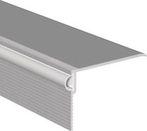 ELLEN Renovierungsschiene ARP 45 Länge 1800 mm Breite 45 mm Aluminium eloxiert silber zum Schrauben
