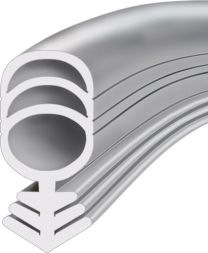 ELLEN Renovierungsdichtung Universeal Plus Länge 25 m Breite 8 mm zum Einziehen TPE blank weiß