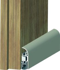 ATHMER Türdichtung Schall-Ex® Applic A 1-seitig Länge 805 mm Aluminium silber Holztüren