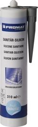 PROMAT CHEMICALS Sanitär-Silikon grau 310 ml Kartusche PROMAT chemicals