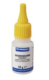 PROMAT CHEMICALS Sekundenkleber dickflüssig 20g farblos Flasche