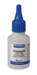 PROMAT CHEMICALS Sekundenkleber extrem schnell 50g farblos Flasche