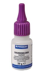 PROMAT CHEMICALS Sekundenkleber elastisch 20g farblos Flasche