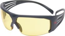 3M Schutzbrille SecureFit-SF600 EN 166 Bügel grau,Scheibe gelb PC