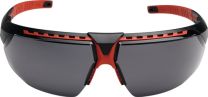 HONEYWELL Schutzbrille Avatar EN 166 Bügel schwarz/rot,Hydro-Shield grau