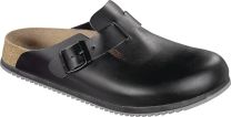 BIRKENSTOCK Clog Boston SL Größe 41 schwarz Obermaterial: Leder EN ISO 20345 SRA