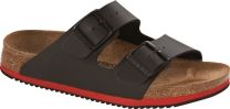 BIRKENSTOCK Sandale Arizona Super Grip Größe 44 schwarz Birko Flor DIN EN ISO 20347