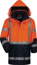 ELYSEE Warnschutzparka Wallace Gr.XL orange/marine