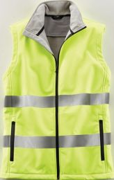 TERRAX Warnweste Terrax Workwear Gr.M gelb EN 20471 Kl.1