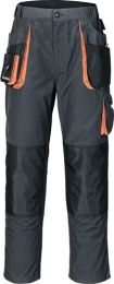 TERRATREND Herrenhose Gr.46 dunkelgrau/schwarz/orange