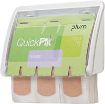 PLUM Pflasterspender QuickFix® UNO B130xH85xT35ca.mm transp.