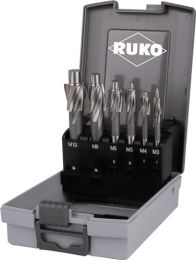 RUKO Flachsenkersatz DIN 373 M3-M10 fein f.DL HSS Blank Z.3 Ku.-Kass.