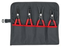 KNIPEX Präzisionssicherungsringzangensatz 4-tlg.in Rolltasche 19-60mm