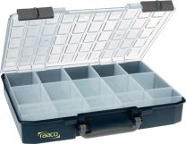 RAACO Sortimentskasten Carry Lite B415xT330xH80mm 15 Fächer blau