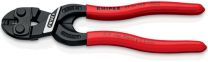 KNIPEX Kompaktbolzenschneider CoBolt® Länge 160 mm Kunststoffüberzug gerade 3,3 mm mit Aussparung weich 5,3 mm mittel 4,8 mm hart 3,6 mm