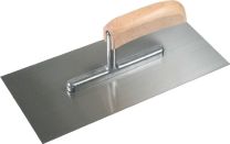 SCHWAN Glättekelle Länge 280 mm Breite 130 mm Buchenholzheft Stahl, gehärtet Stärke 0,7 mm