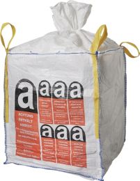 JeCo Transportsack Big Bag L.900mm B.900mm H.1100mm Trgf.1000kg Aufdruck:Asbest