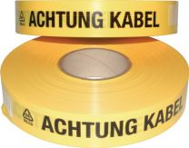 MULTICOLL Trassenwarnband Aufdruck Achtung Kab.B.40mm L.250m gelb