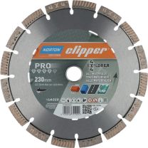 NORTON CLIPPER Diamanttrennscheibe 4x4 Explorer D.230mm Bohr.22,23mm 2,5mm 12mm