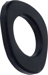 JeCo Dicht.f.Ausgussstutzen L.55mm B.48mm schwarz