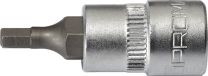 PROMAT Steckschlüsseleinsatz 1/4 Zoll 6-kant SW 4mm L.32mm