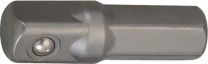 PROMAT Adapter Antriebssechskant 1/4 Zoll Abtriebs-4-KT.1/4 Zoll L.25mm