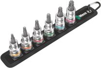 WERA Steckschlüsselsatz Belt C 3 TORX® HF Zyklop 6-tlg.1/2 Zoll T25-T55