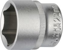 PROMAT Steckschlüsseleinsatz 3/8 ? 6-kant Schlüsselweite 6 mm Länge 30 mm