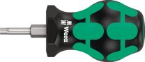 WERA Schraubendreher 367 TORX® Stubby Gr.T 15 Klingen-L.25mm 2K-Griff Rundkl.