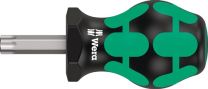 WERA Schraubendreher 367 TORX® Stubby Gr.T 40 Klingen-L.25mm 2K-Griff Rundkl.