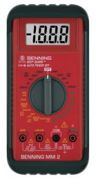 BENNING Multimeter MM 2 0,1 mV-750 V AC,0,1 mV-1000 V DC RMS