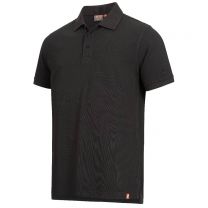 NITRAS MOTION TEX LIGHT, Poloshirt, vorgewaschen, Polokragen, 100% Baumwolle, 200g/qm, STANDARD 100 by OEKO-TEX® - Gr. XS - 6XL - Farbe: schwarz - 1 Stück