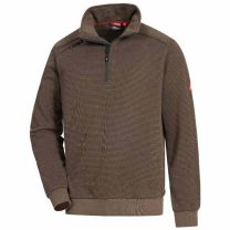 NITRAS MOTION TEX PLUS, Pullover, braun - Gr. XS - 5XL - 1 Stück