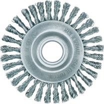 LESSMANN Rundbürste D.115mm Bohr.Drahtstärke 0,5mm STA 6mm 15000min-¹