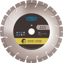 TYROLIT Diamanttrennscheibe DCU Premium D.115mm Bohr.22,23mm Bau univ.