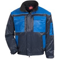 NITRAS MOTION TEX PLUS, Pilotenjacke, dunkelblau / hellblau