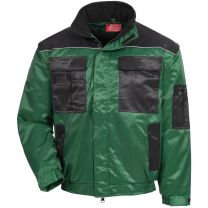 NITRAS MOTION TEX PLUS, Pilotenjacke, grün / schwarz
