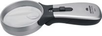 SCHWEIZER Handleuchtlupe Tech-Line CLASSIC Vergr.2x/4x LED Linsen-D.70/20mm