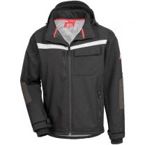 NITRAS MOTION TEX PLUS, Softshelljacke, schwarz