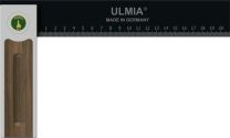 ULMIA Winkel Alu-Line Schenkel-L.250mm Griff-L.150mm justierbar Alu./STA/Nussbaum